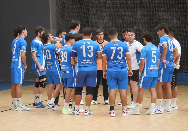 Sénior Bizkaia, en un tiempo muerto