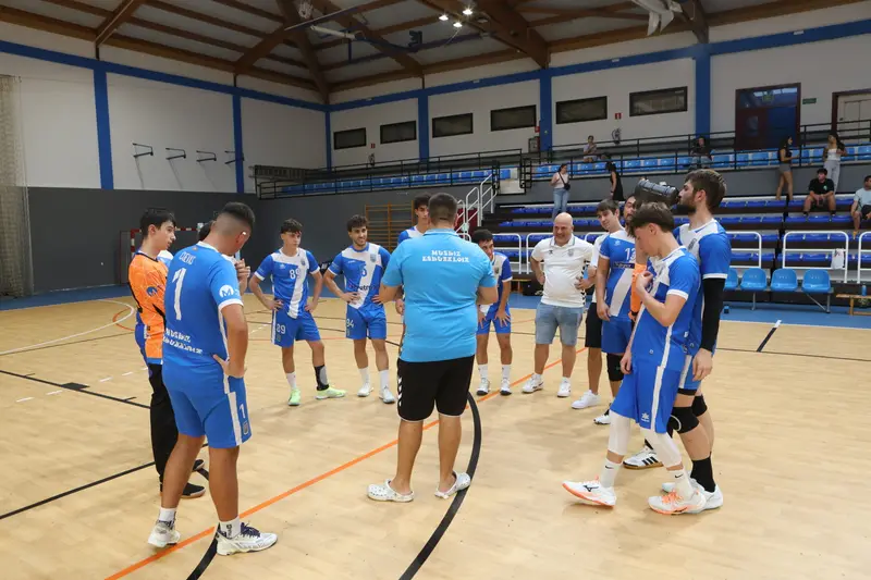Sénior Bizkaia, en un tiempo muerto