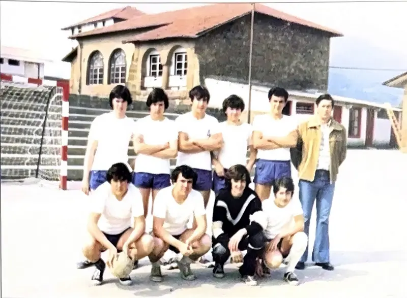 Juvenil masculino 1977-78, campeón de la Copa Federación.
