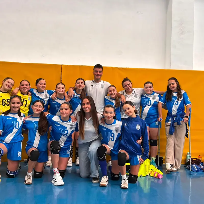 El alevín femenino 2014, subcampeón de Bizkaia (9-5-2026).