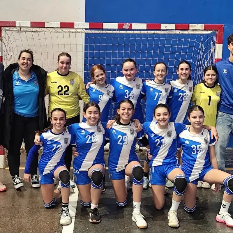 El infantil femenino 2013, campeón de Bizkaia (9-5-2026).