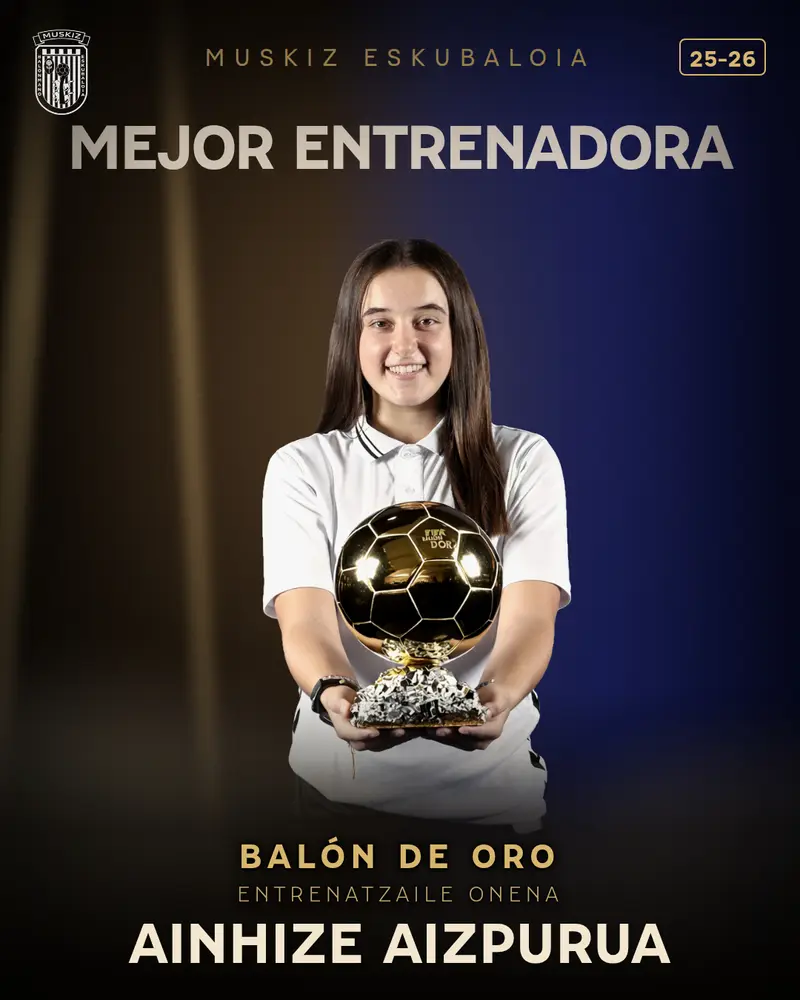 Court · Best female coach: Ainhize Aizpurua