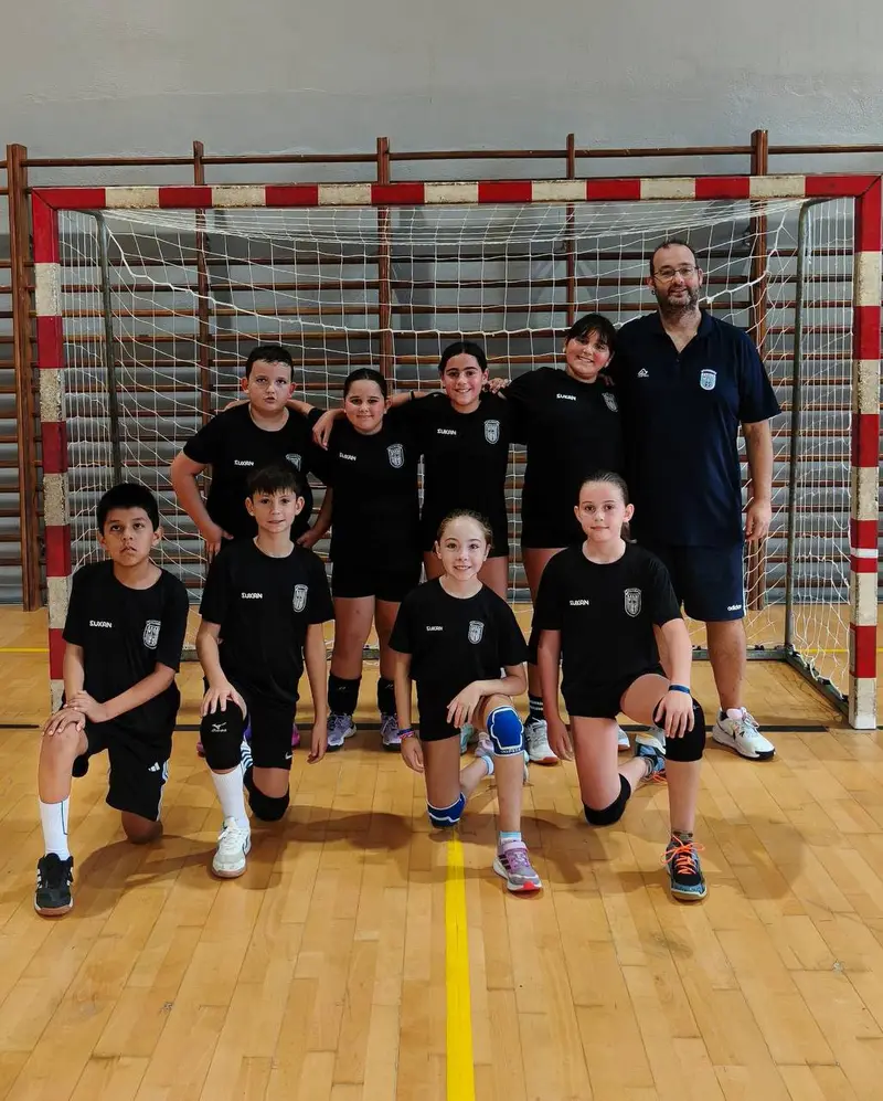 Foto de equipo del Alevín Mixto 2016