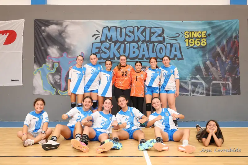 Foto de equipo del Infantil Femenino 2013