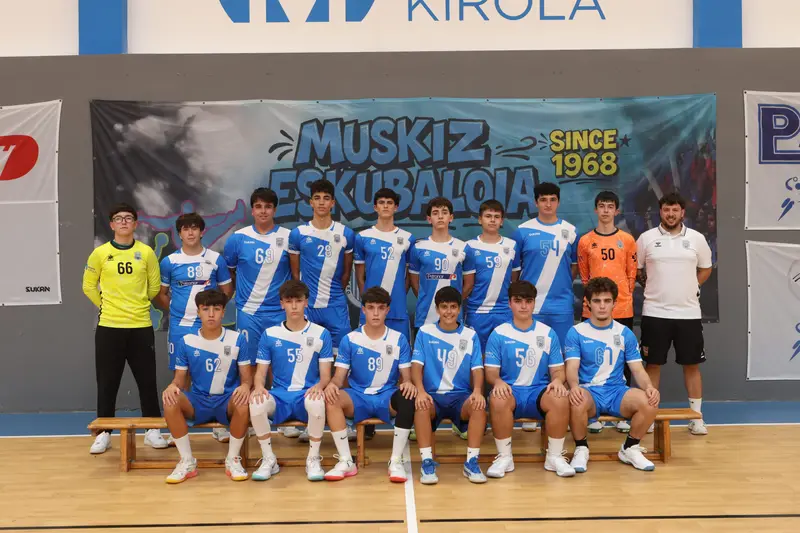 Foto de equipo del Juvenil Masculino