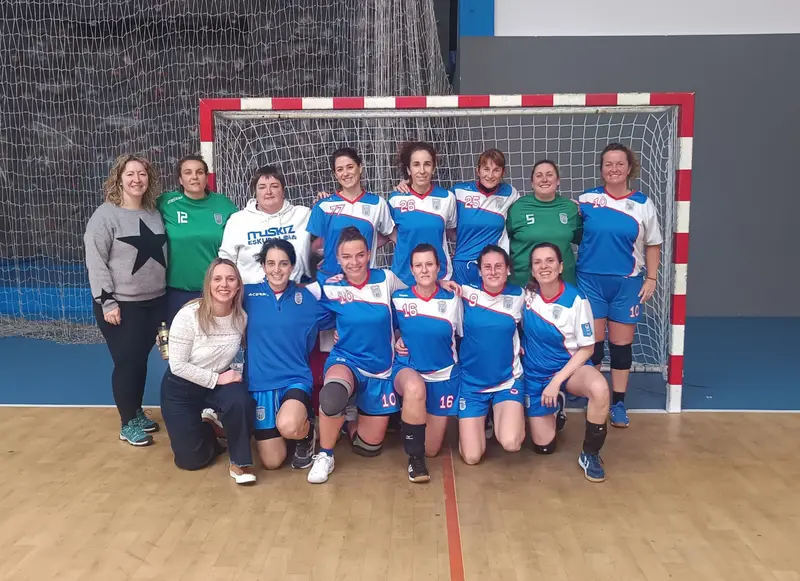 Foto de equipo del Veteranas
