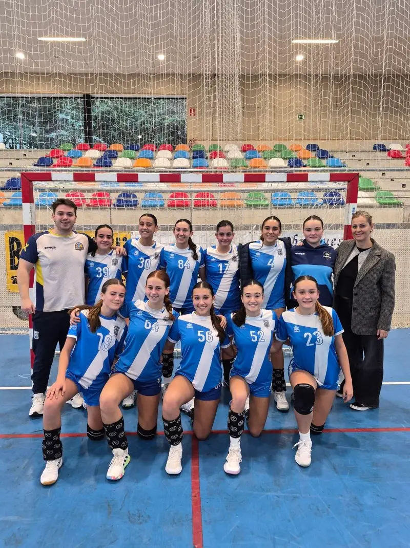 Partidako argazkiak: Cadete Femenino Azul